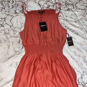 Forever 21 rust maxi dress